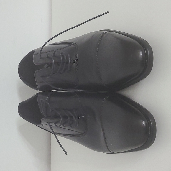 Nordstrom black leather oxford - Picture 2 of 6